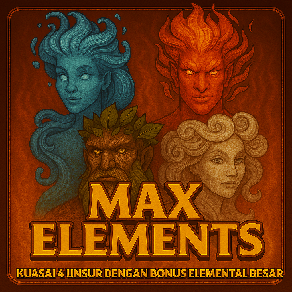 Max Elements: Kuasai 4 Unsur Dengan Bonus Elemental Besar